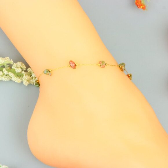 Handmade Anklet – A Stylish Choice for Women, Thoughtful Gift Idea, EVCH1091 - Picture 2 of 8